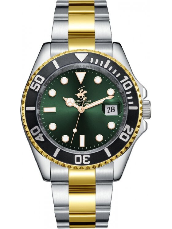 Beverly Hills Polo Club Beverly Hills Polo Club Zegarek BP3797X.270 Zielony