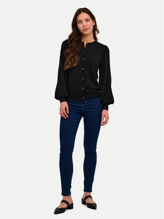 Kaffe Kaffe Kardiganas Lizza 10507299 Juoda Regular Fit