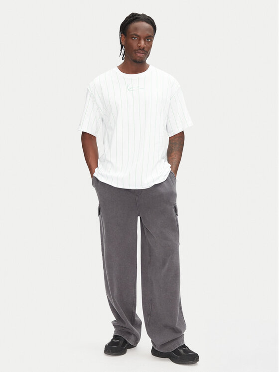 Karl Kani Karl Kani T-Shirt PD00005363 Biały Regular Fit