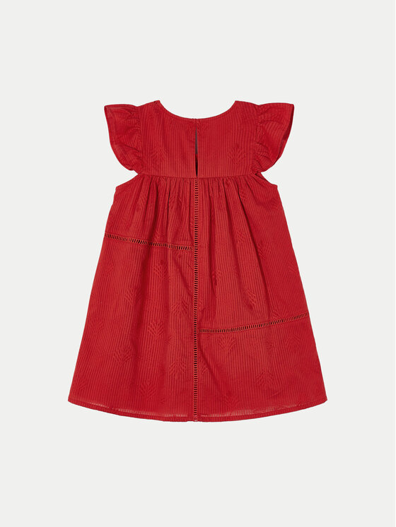 Mayoral Mayoral Sommerkleid 3930 Rot Regular Fit