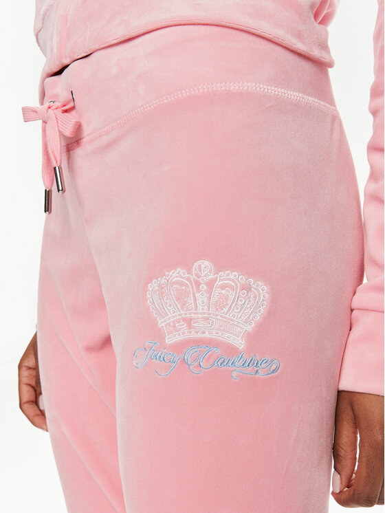 Juicy Couture Juicy Couture Spodnie dresowe Lisa JCWBJ23330 Różowy Regular Fit