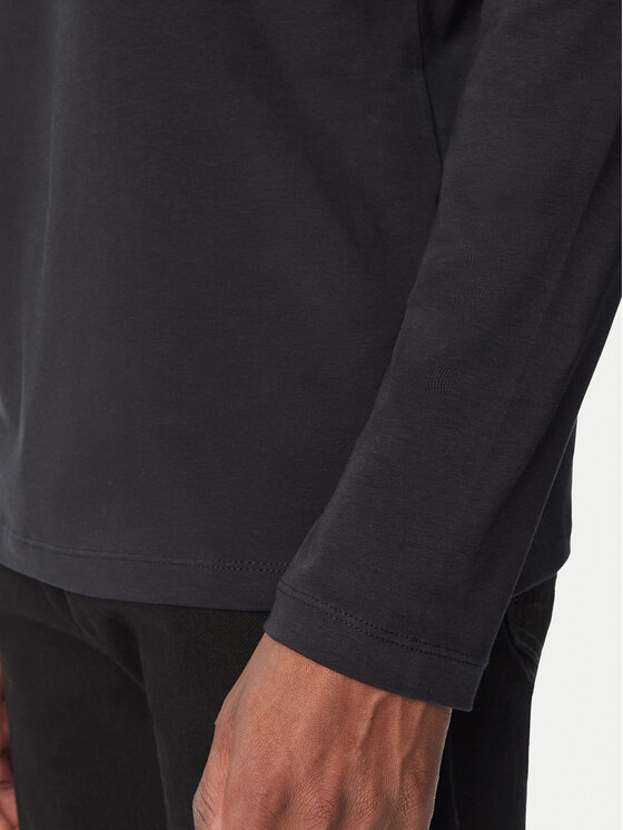 KARL LAGERFELD KARL LAGERFELD Marškinėliai ilgomis rankovėmis 755048 564235 Tamsiai mėlyna Regular Fit