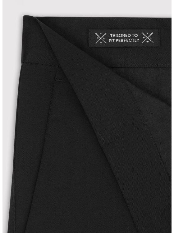 Pako Lorente Pako Lorente Szorty materiałowe P25SF-WS-006 Czarny Regular Fit