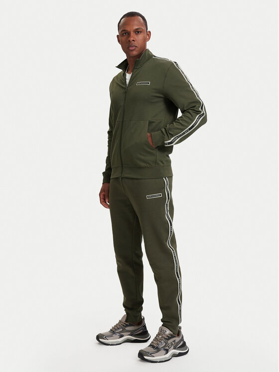 EA7 Emporio Armani EA7 Emporio Armani Pantaloni trening 7M002198 AF10377 U7014 Verde închis Slim Fit