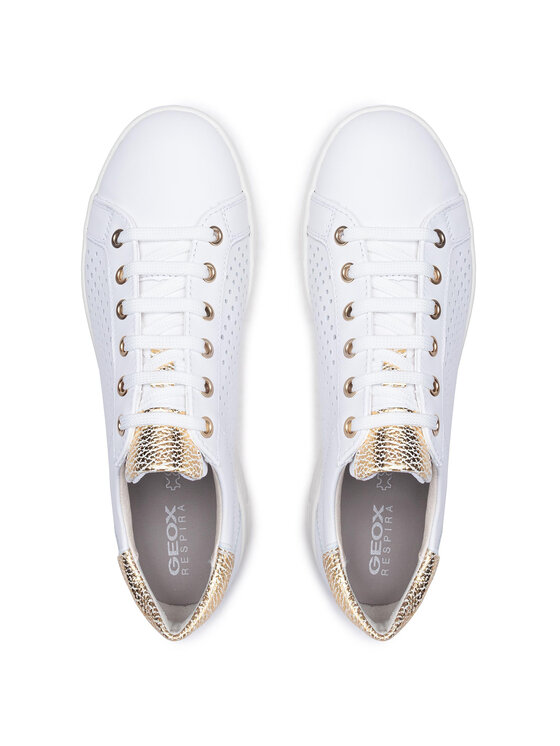 Geox Geox Sneakersy D Jaysen B D151BB 085CF C0232 Biały