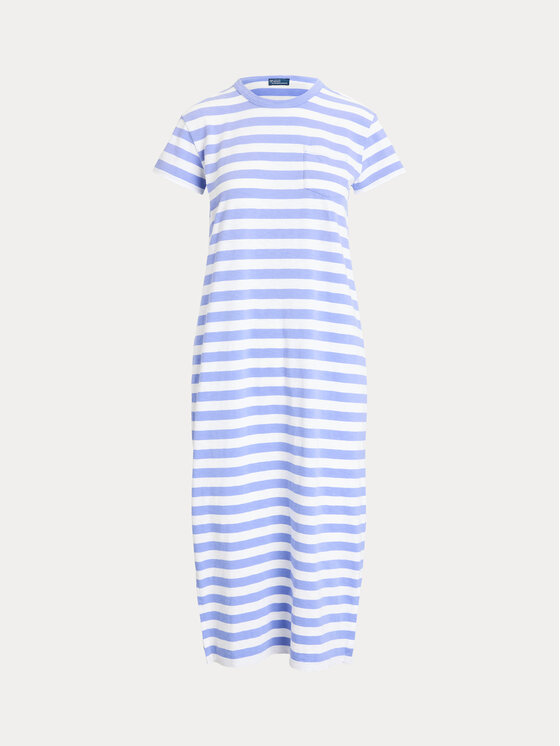 Polo Ralph Lauren Polo Ralph Lauren Každodenní šaty 211935608001 Modrá Regular Fit