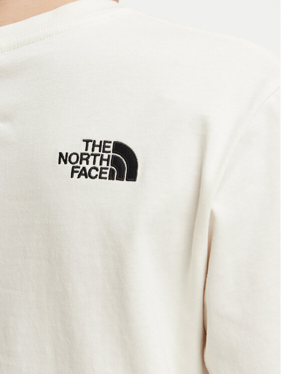 The North Face The North Face T-Shirt NF0A8JAP Ανοιχτό μπεζ Boxy Fit