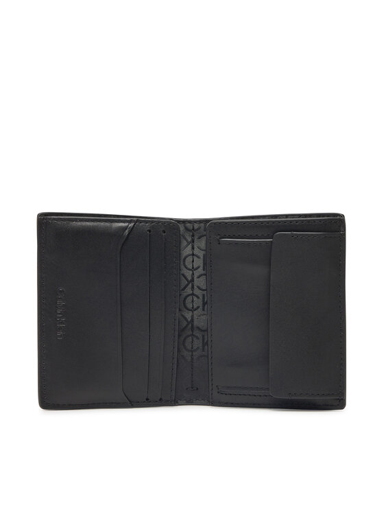 Calvin Klein Calvin Klein Ανδρικό Πορτοφόλι Ck Sleek Bifold 7Cc W/Coin K50K512866 Μαύρο