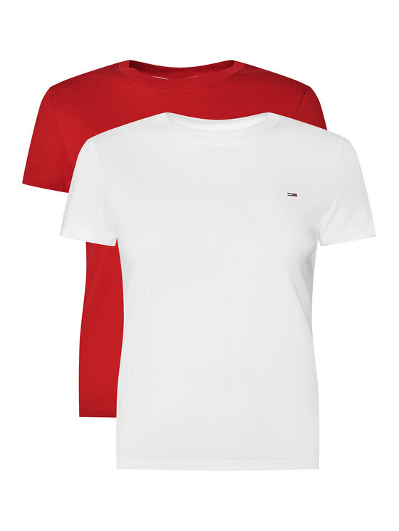 Tommy Jeans Tommy Jeans 2-dílná sada T-shirts DW0DW21366 Barevná Slim Fit