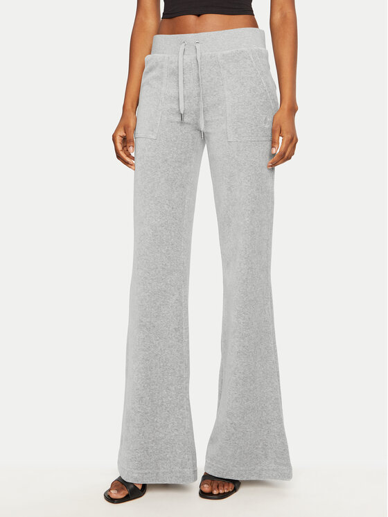 Juicy Couture Pantaloni trening Layla JCSEBJ001 Gri Flared Leg