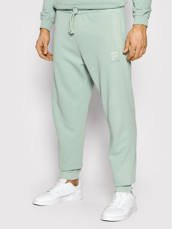 Fila Pantaloni da tuta Unisex Bastogne FAU0004 Verde Regular Fit
