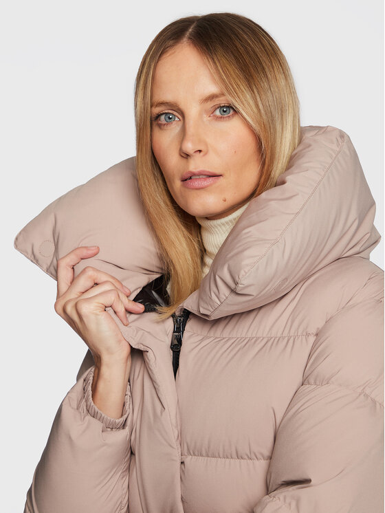 Hetregó Hetregó Pūkinė striukė Beatrix 8M692 22WD10 Smėlio Regular Fit