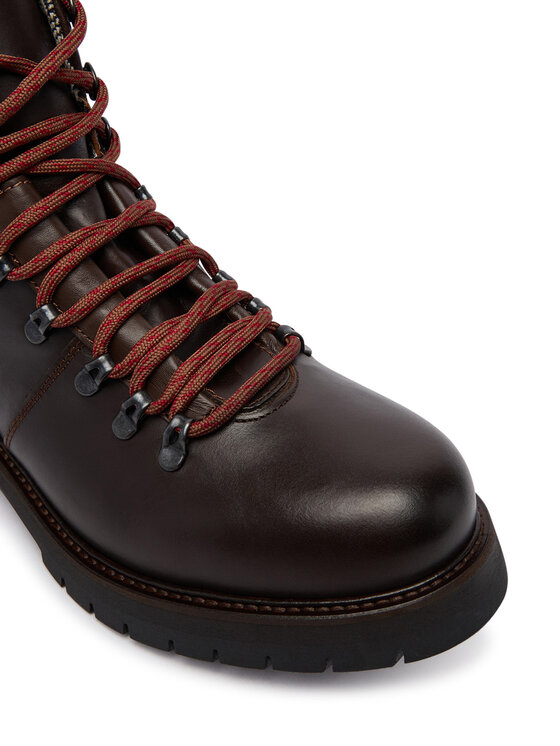 Tommy Hilfiger Tommy Hilfiger Ghete Elevated Outdoor Lth Wpm Boot FM0FM05995 Maro