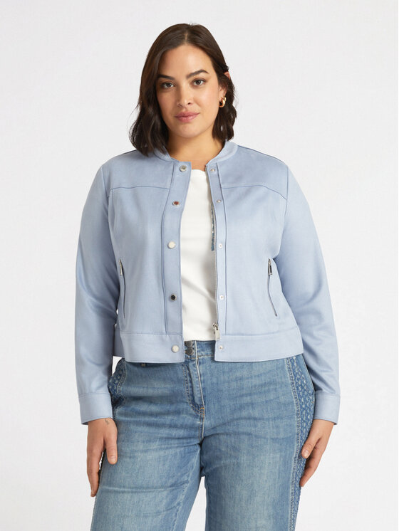Fiorella Rubino Fiorella Rubino Kurtka przejściowa R345T001202N004 Turkusowy Regular Fit