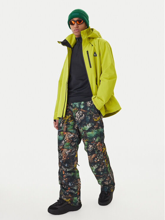 DC Shoes DC Shoes Snowboard hlače Code ADYTP03049 Zelena Regular Fit