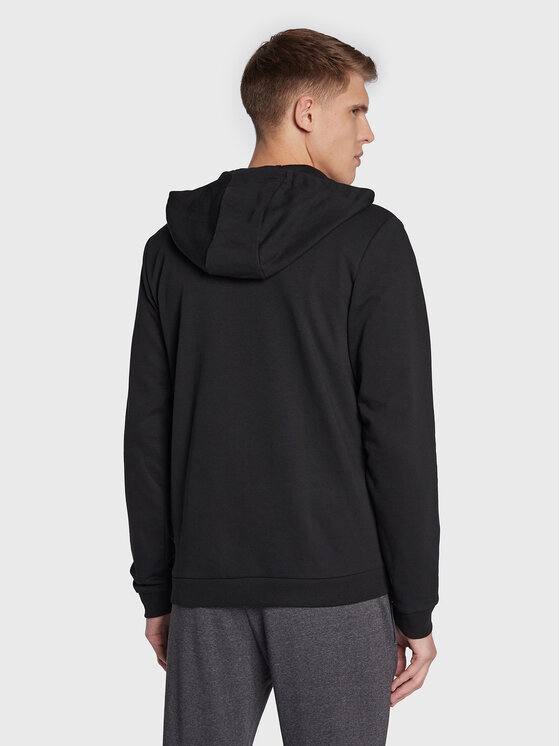 4F 4F Μπλούζα H4Z22-BLM353 Μαύρο Regular Fit
