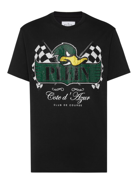 PHILIPP PLEIN PHILIPP PLEIN T-Shirt 23525 Czarny Regular Fit