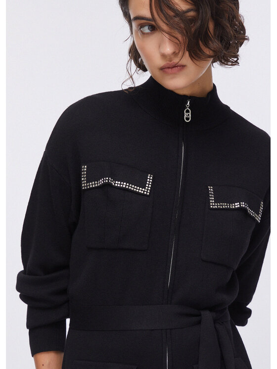 Liu Jo Liu Jo Cardigan TA6184MS59L22222 Nero Regular Fit