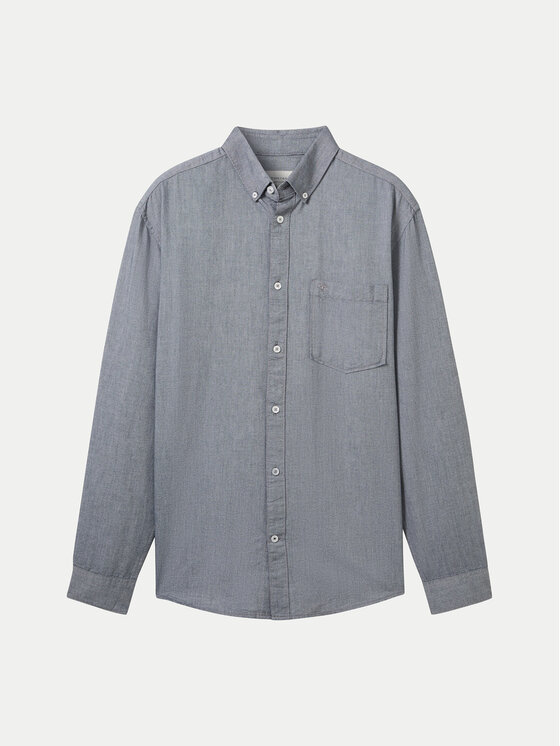 Tom Tailor Tom Tailor Marškiniai 1042640 Pilka Regular Fit