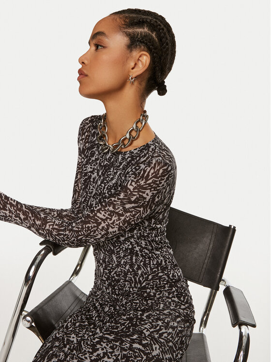 Patrizia Pepe Patrizia Pepe Коктейльна сукня 8A1344 J221 YA19 Чорний Regular Fit