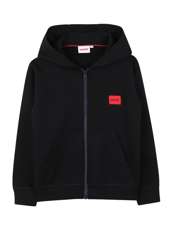 HUGO Hanorac G01181 S Negru Regular Fit