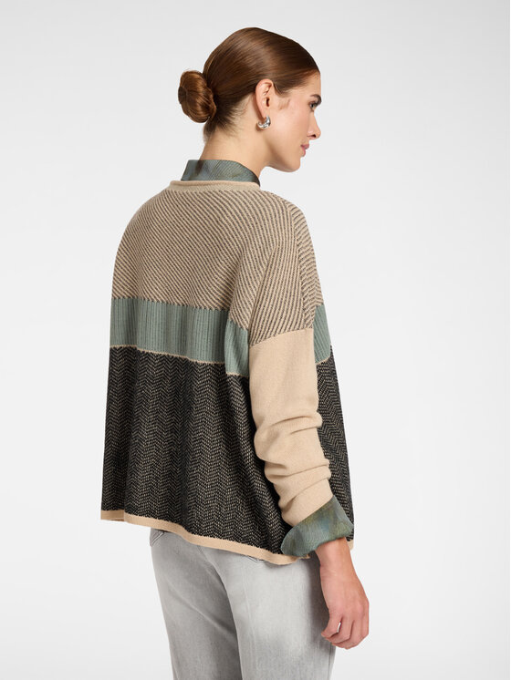 Elena Mirò Elena Mirò Maglione M122E002122N0B2 Crema Regular Fit