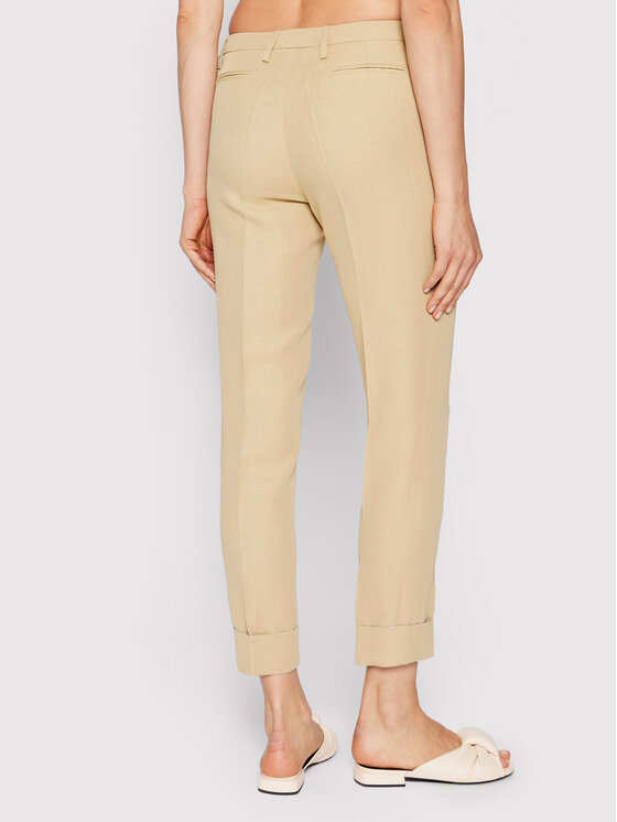 Pantaloni chino PAD272B867 Beige Regular Fit