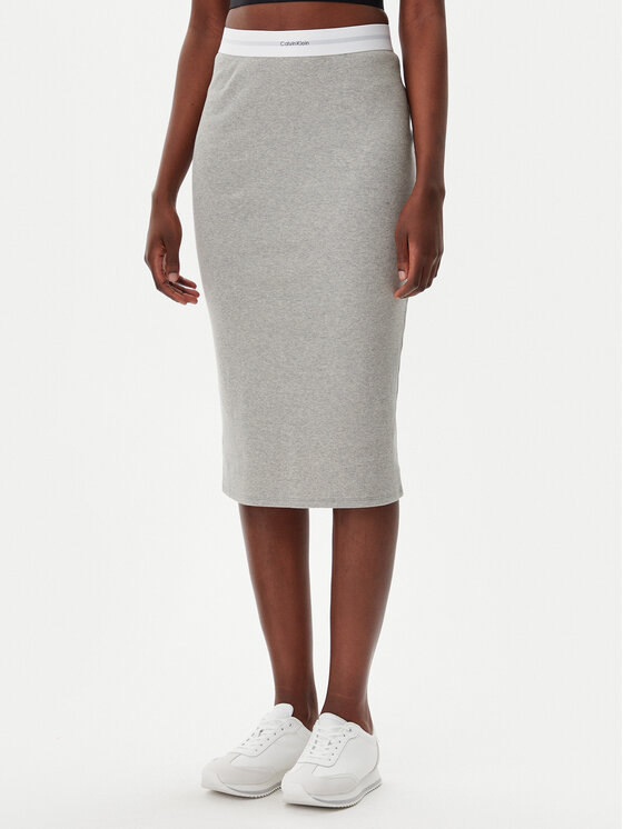 Calvin Klein Underwear Calvin Klein Underwear Ravno krilo LV00QS7350 Siva Slim Fit