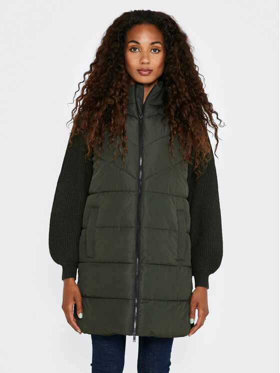Noisy May Noisy May Bodywarmer Dalcon 27017058 Grün Regular Fit