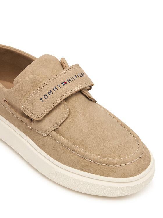 Tommy Hilfiger Tommy Hilfiger Halbschuhe Low Cut Velcro T1B4-34340-0315 S Beige
