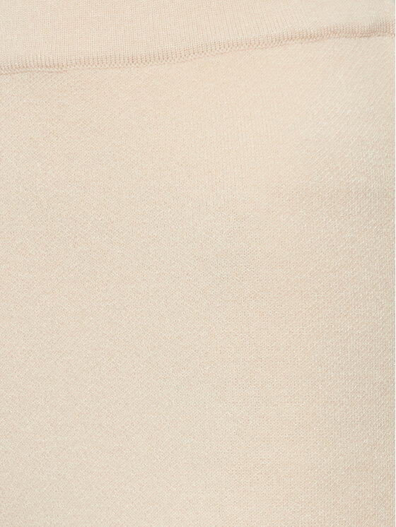 Kontatto Kontatto Megztos kelnės 3M7762 Smėlio Regular Fit