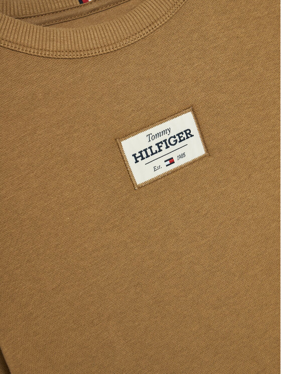 Tommy Hilfiger Tommy Hilfiger Bluza KB0KB09315 Brązowy Regular Fit