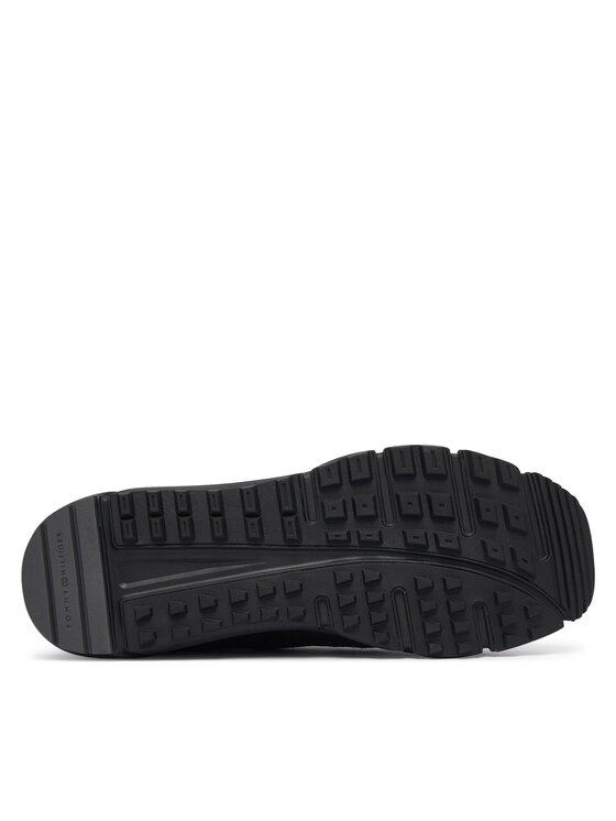 Tommy Hilfiger Tommy Hilfiger Ορειβατικά παπούτσια Hilfiger Wp Mix Chukka Runner FM0FM06022 Μαύρο