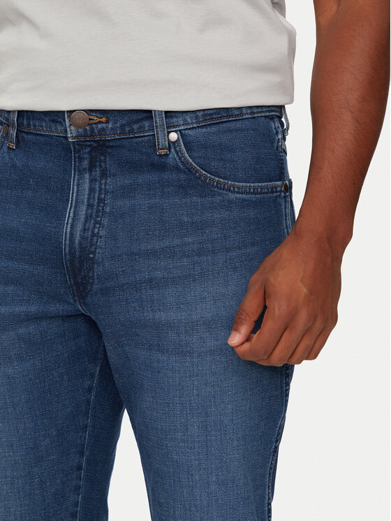 Wrangler Wrangler Blugi River 112356835 Albastru Tapered Fit