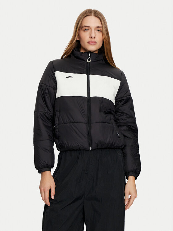 Joma Joma Μπουφάν χειμωνιάτικο New Metaverse 500766 Μαύρο Regular Fit
