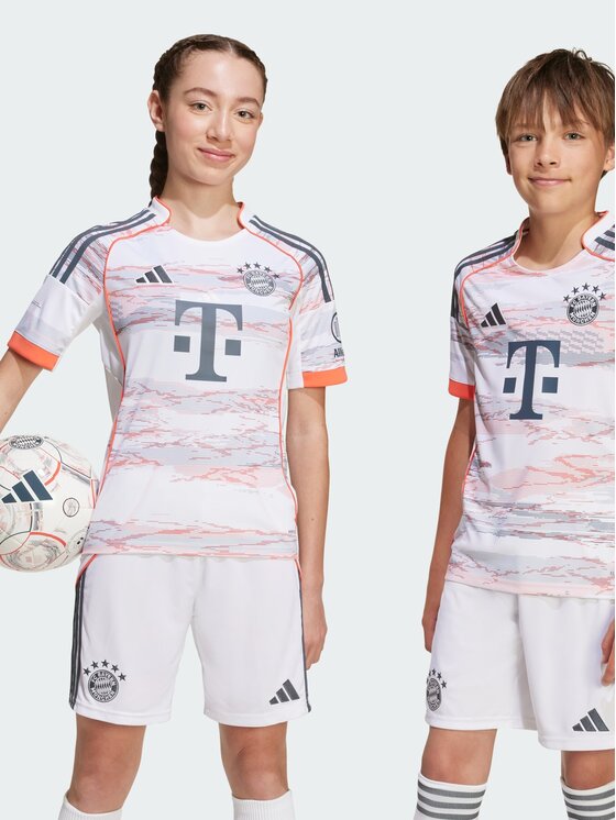 adidas adidas Koszulka techniczna FC Bayern 25/26 Away Jersey Biały Regular Fit