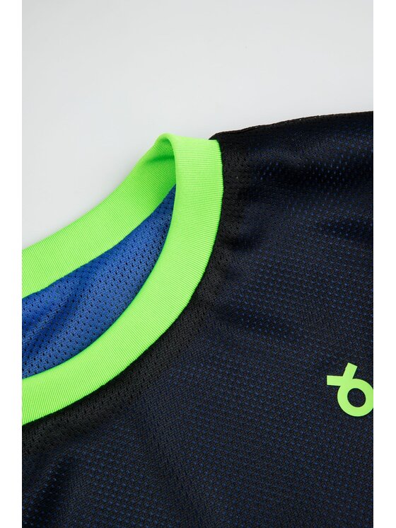 Lemon Explore Lemon Explore T-Shirt WL6143301ACB-014 Niebieski Regular Fit