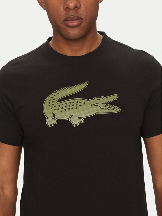 Lacoste Lacoste T-shirt TH2042 Crna Regular Fit
