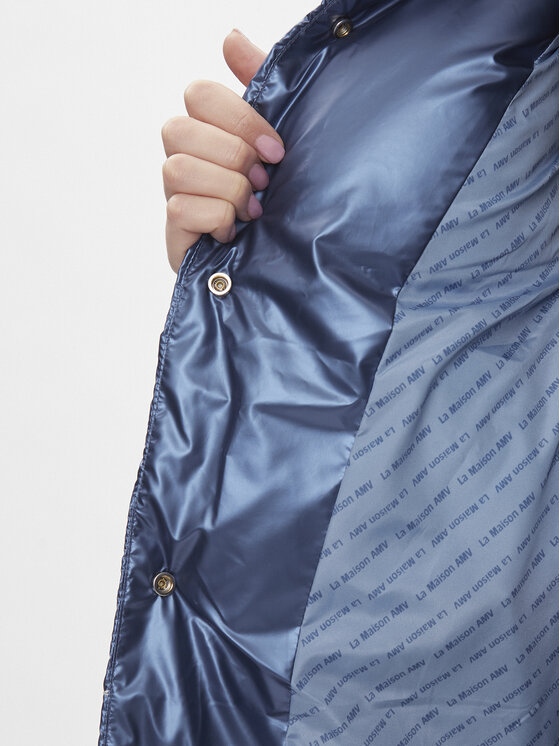 American Vintage Weste Tymbay TYM17AH23 Blau Relaxed Fit Modivo.de