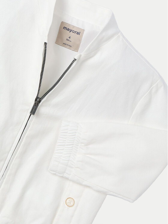 Mayoral Mayoral Суитшърт 3420 Бял Regular Fit
