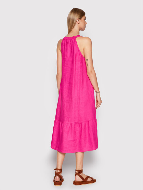 United Colors Of Benetton United Colors Of Benetton Літня сукня 4AGHDV01J Рожевий Regular Fit