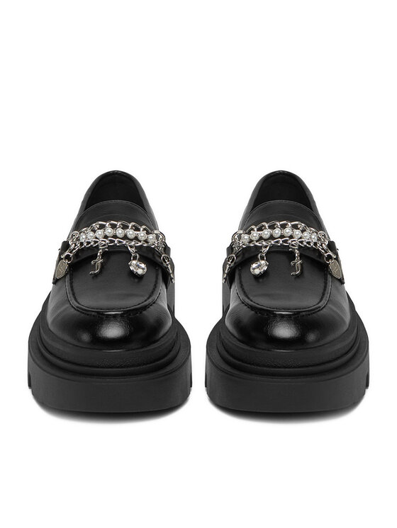 Juicy Couture Juicy Couture Loafersy CEO-HY63020S-6A Czarny