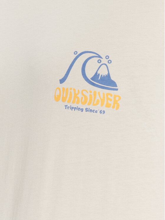 Quiksilver Quiksilver T-särk Arts In Palm EQYZT07249 Beež Regular Fit