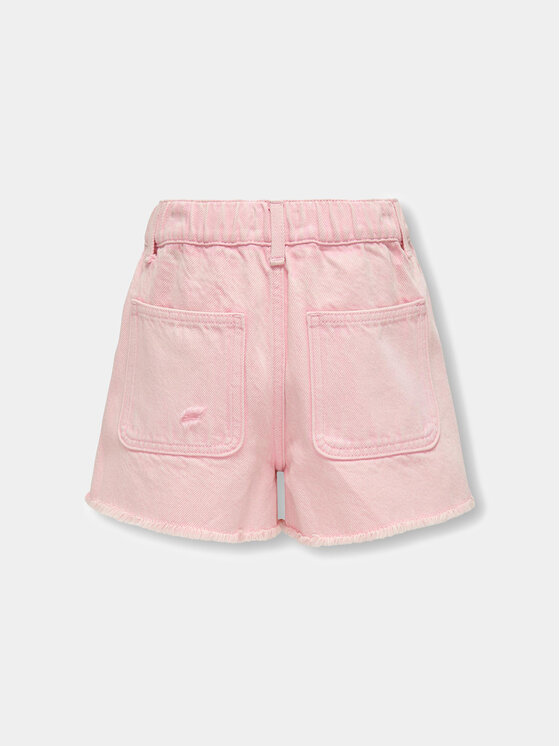 Kids ONLY Kids ONLY Szorty jeansowe Petra 15321867 Różowy Regular Fit