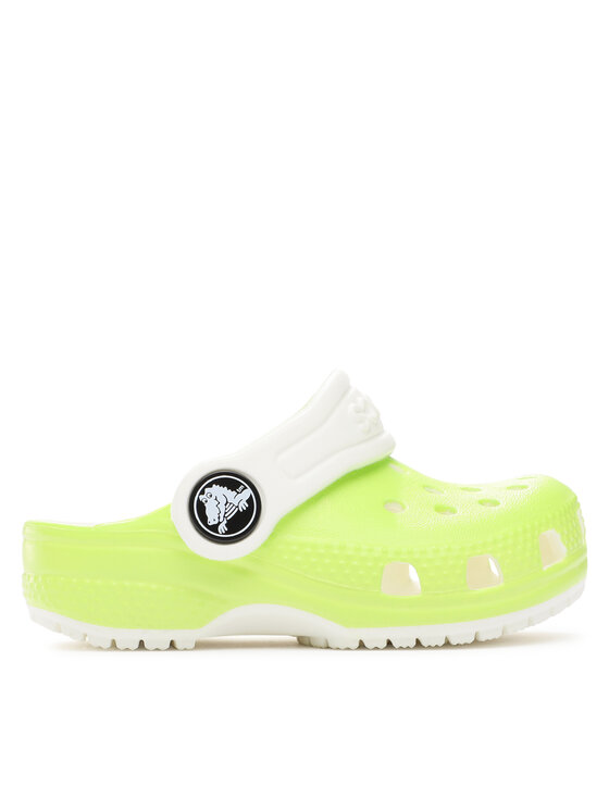 Crocs Iešļūcenes Crocs Classic Glow In The Dark Clog T 209161 Zaļš