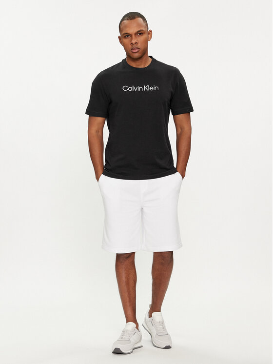 Calvin Klein Calvin Klein T-Shirt Degrade Logo K10K112501 Černá Regular Fit