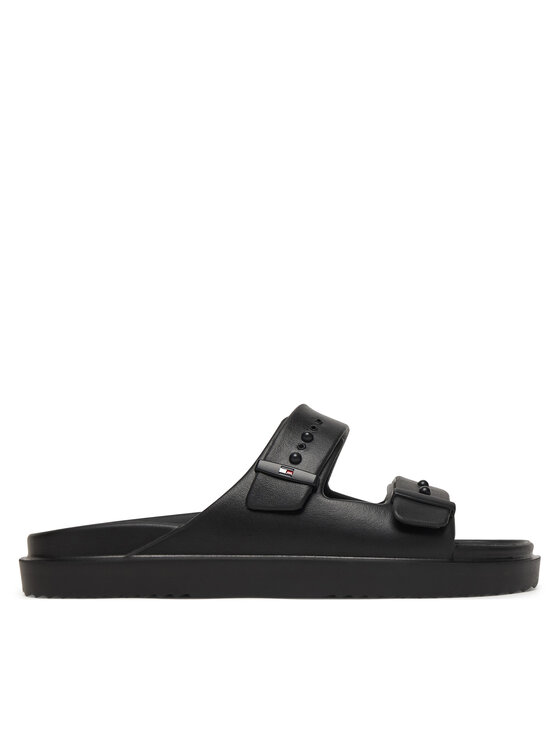 Tommy Hilfiger Tommy Hilfiger Šlepetės Light Adjustable FM0FM05757 Juoda