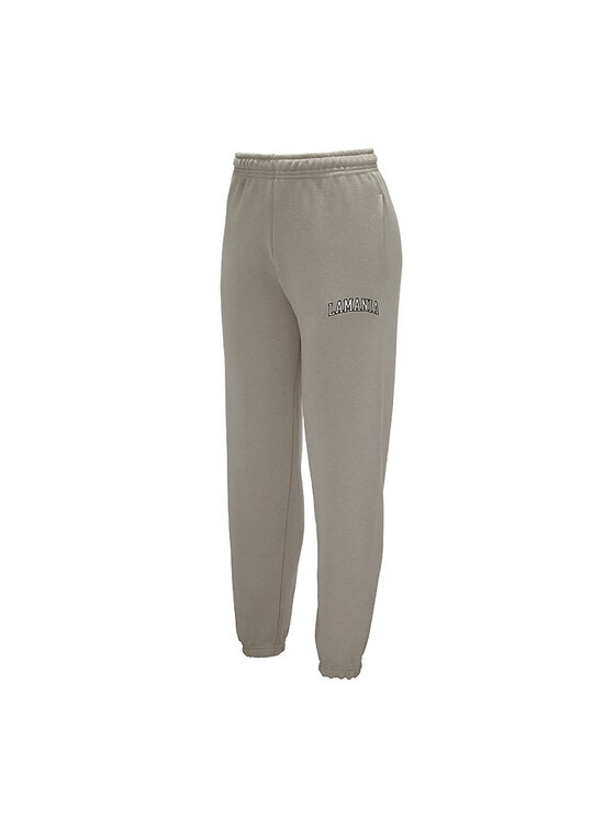 La Mania La Mania Spodnie dresowe FLAME 2 Szary Classic Fit
