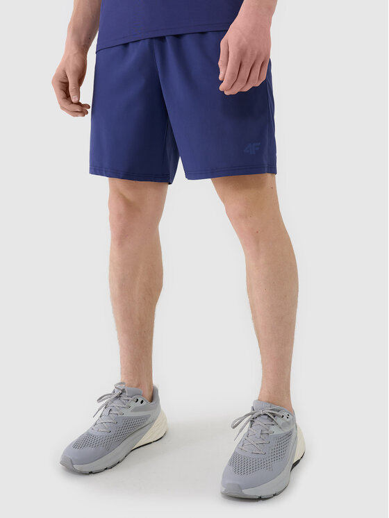 4F 4F Szorty sportowe MULTI ACTIVE Granatowy Regular Fit