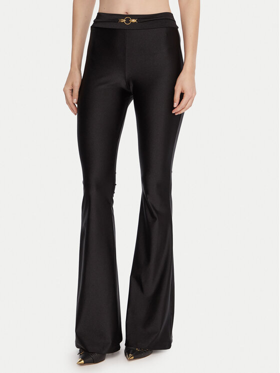 Just Cavalli Just Cavalli Легінси 79PAC1C1 J0108 Чорний Flare Fit